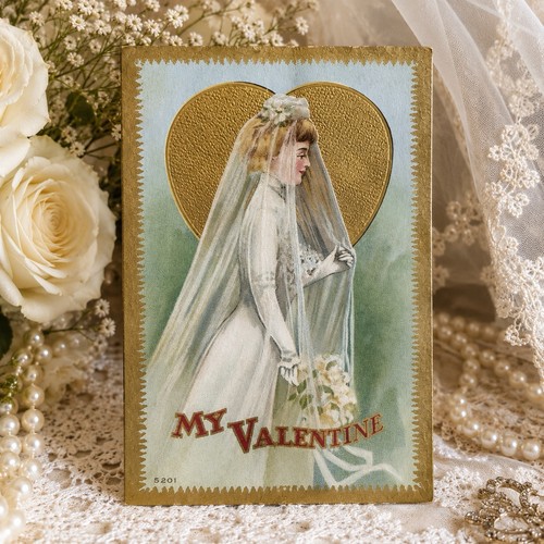 Antique 1912 valentine - antique,